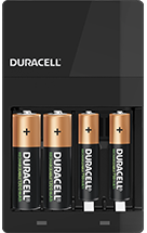 Duracell Hi-Speed Charger for AA & AAA Batteries
