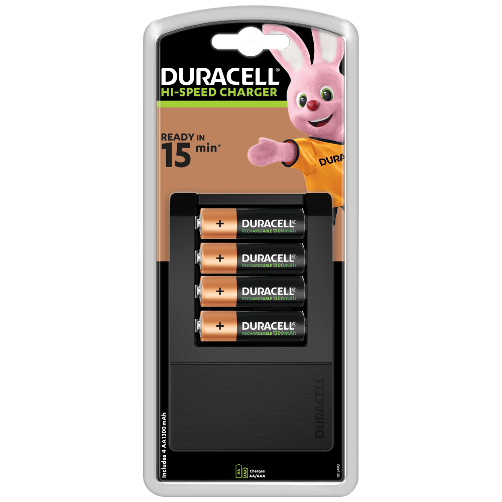 Duracell AA NiMh Rechargeable AA Batteries (4-Pack) 004133366155