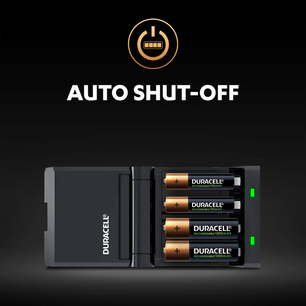 Duracell Hi-Speed Charger for AA & AAA Batteries