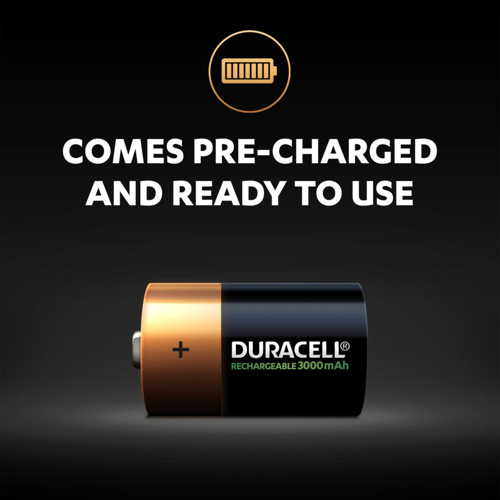 Rechargeable D - Duracell Ultra Batteries