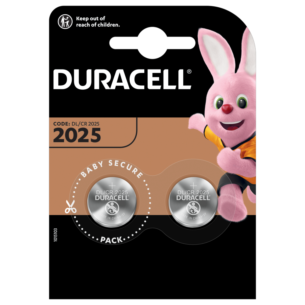 2025 Lithium Coin Batteries - Duracell 