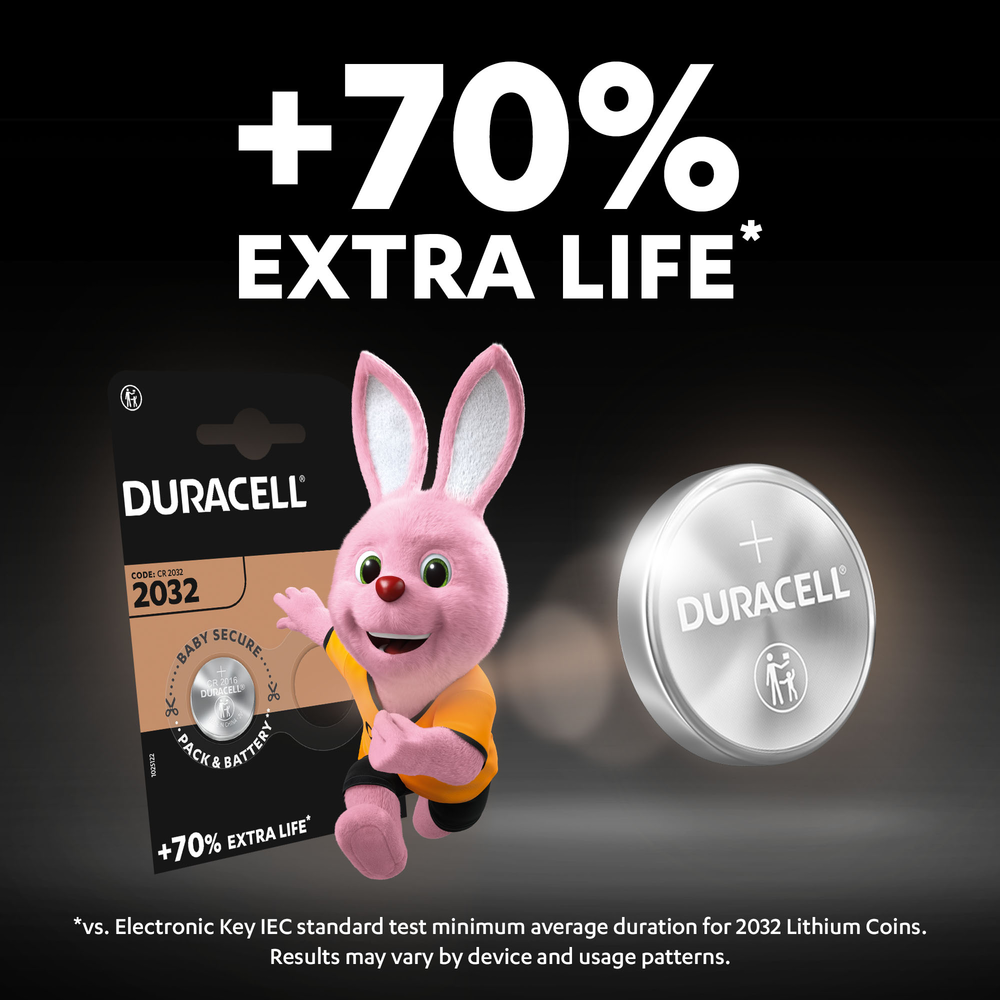 Duracell Specialty 2032 Lithium Batteries 2 Pack